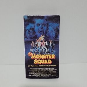 The Monster Squad VHS (1987) VERY RARE OOP HTF FRANK DEKKER